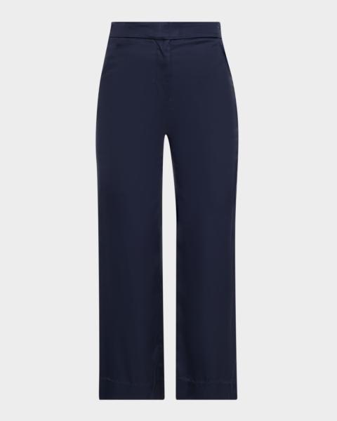Polo Ralph Lauren Bacall Wool-Blend Pants | Neiman Marcus