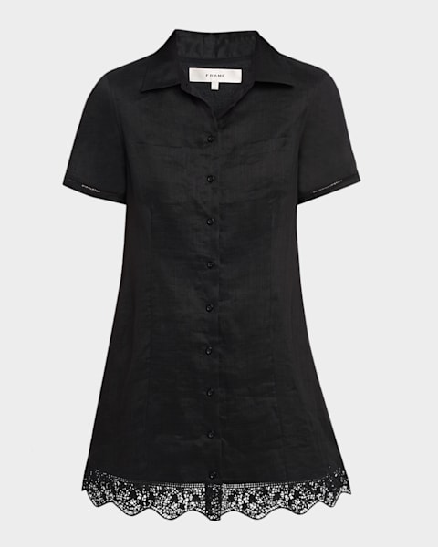 FRAME The City Shift Denim Dress | Neiman Marcus