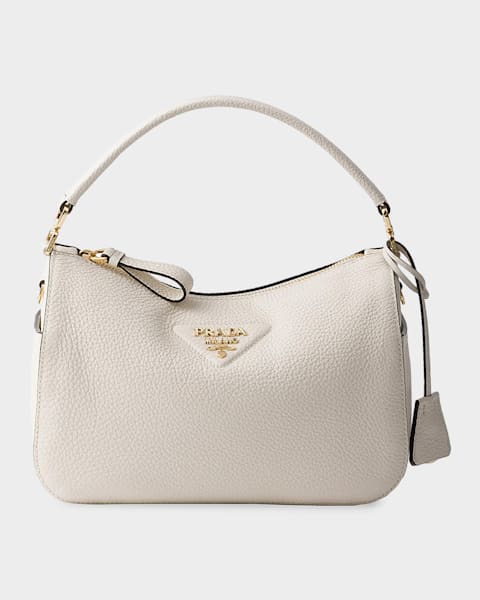 Prada Embroidered Canvas Smartphone Case | Neiman Marcus