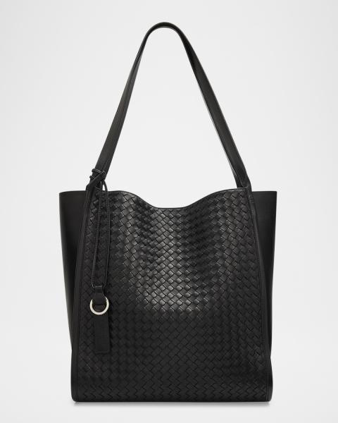 Bottega Veneta Men's Intrecciato Leather Sling Bag | Neiman Marcus