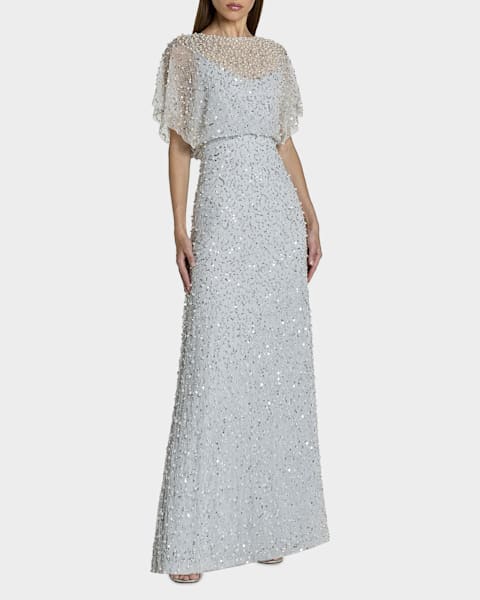 rosetta getty sequin dress Rosetta Getty Sequin Long Dress w/ Tags - White Dresses, Clothing -  RTT36018