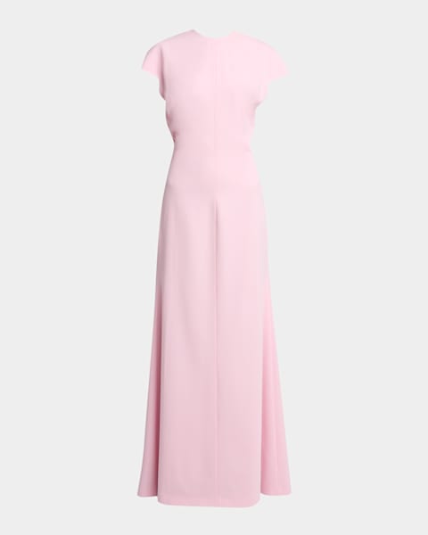 cinq a sept kaily twisted jersey halter maxi dress Cinq a Sept Kaily Twisted Jersey Halter Maxi Dress
