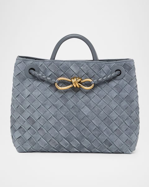 Bottega Veneta Men's Small Intrecciato Leather Zipped Tote Bag
