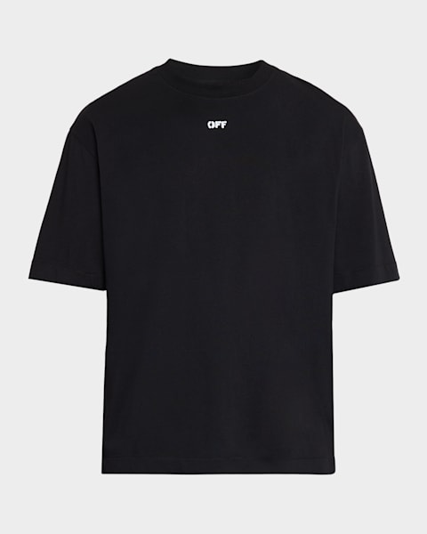 Versace Men's Sculptural Medusa Cotton Jersey T-Shirt | Neiman Marcus