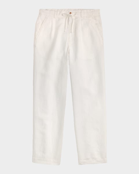 Zanella Men's Slim-Fit Seersucker Pants | Neiman Marcus