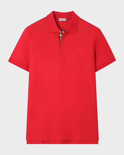トップス Burberry Big Horse Logo Polo Shirt Burberry Men's Cotton Pique Year of the Horse Polo Shirt | Neiman
