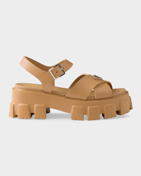 Prada Suede Sandals | Neiman Marcus