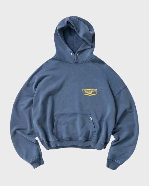 SACAI x CARHARTT WIP Men's Washed Cotton Hoodie with Label
