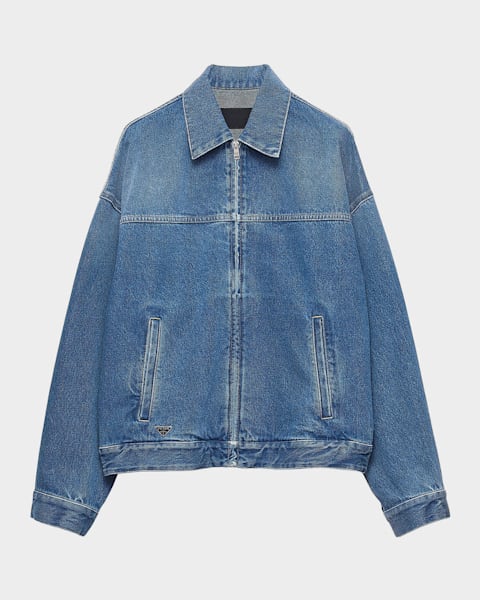 Ralph Lauren Purple Label Men's Indigo Denim Trucker Jacket
