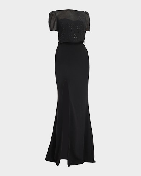dress the population gowns Fernanda Gown – Dress the Population main image 1