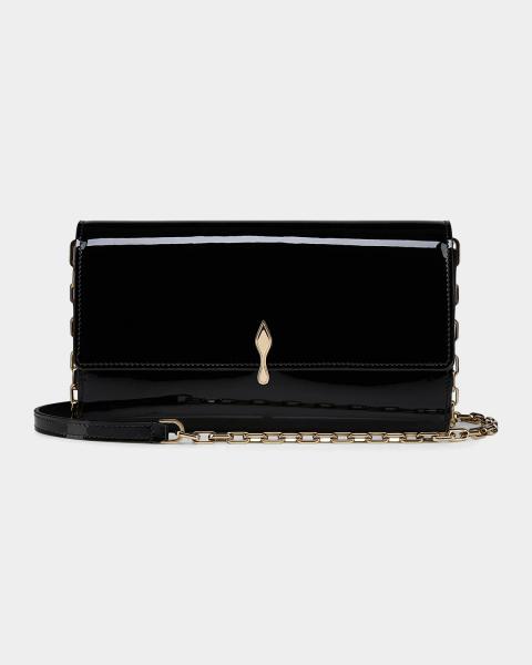 Christian Louboutin Paloma Wallet on Chain in Loubinthesky Leather