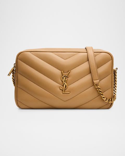 Saint Laurent LouLou YSL Quilted Leather Camera Bag | Neiman Marcus