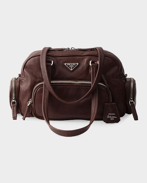 Loewe x Suna Fujita Puzzle Edge Mini Shoulder Bag in Leather