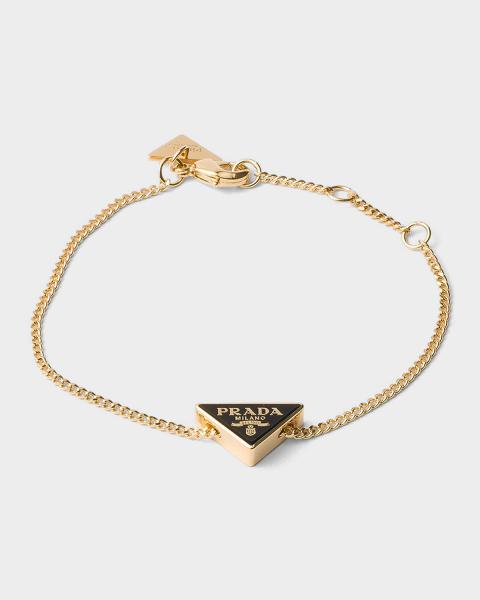 Prada Triangle Station Bracelet | Neiman Marcus