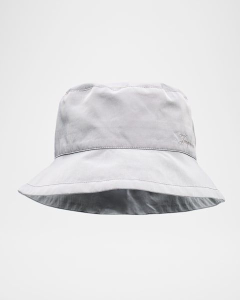 Jacquemus Men's The Plage Bucket Hat | Neiman Marcus