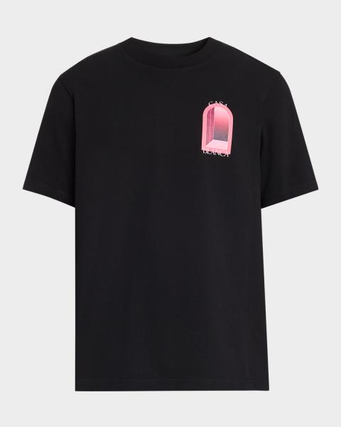 CASABLANCA Men's The Essential Experience Organic Cotton T-Shirt