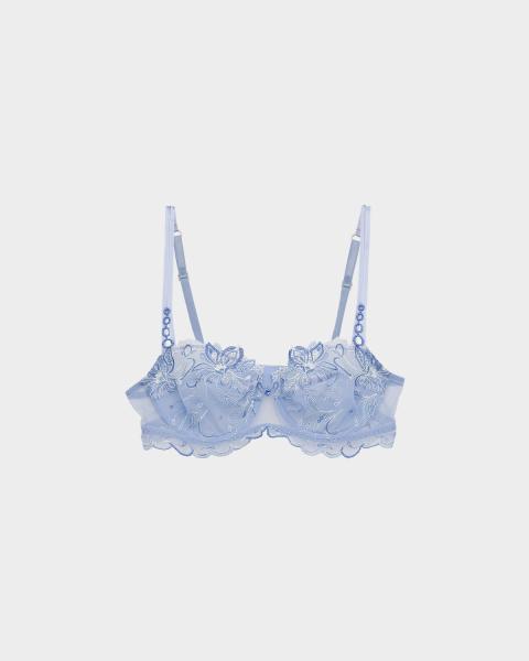 Lise Charmel Splendeur Soie Embroidered Triangle Bra | Neiman Marcus