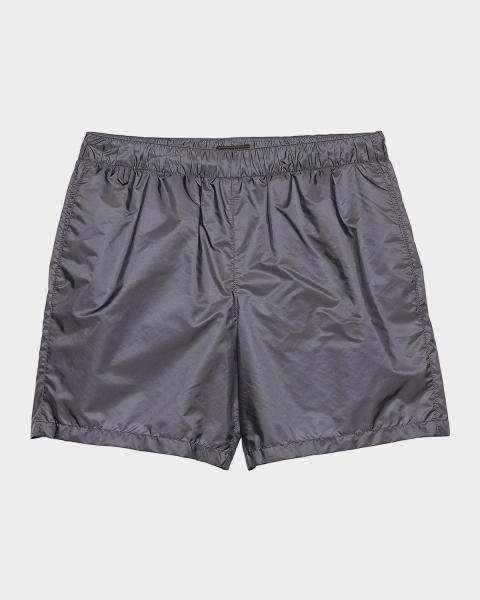 Prada Men's Daisy Printed Re-Nylon Swim Trunks | Neiman Marcus