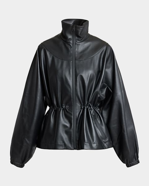 Proenza Schouler White Label Gio Lambskin Leather Jacket | Neiman