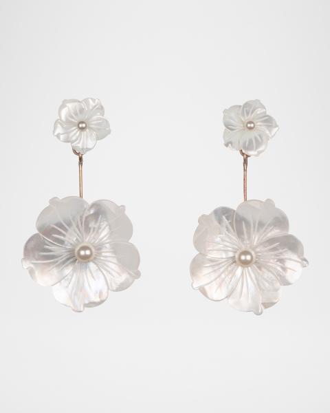 Jennifer Behr Vivi Crystal Cluster Earrings | Neiman Marcus