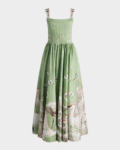 splendid green dress Melusine vintage dress, Vintage French dress, vintage dress, fairy,  cottagecore dress, French dress, 1940s main image 1