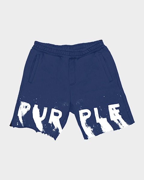 Versace Men's Underwater Barocco Silk Shorts | Neiman Marcus