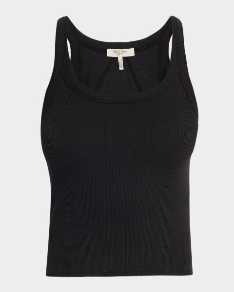 Ramy Brook Jenny Surplice Tank Top | Neiman Marcus