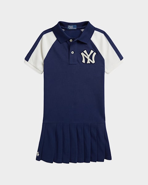 navy blue ralph lauren polo dress Ralph Lauren Girls 2-6X Short-Sleeve Polo Dress