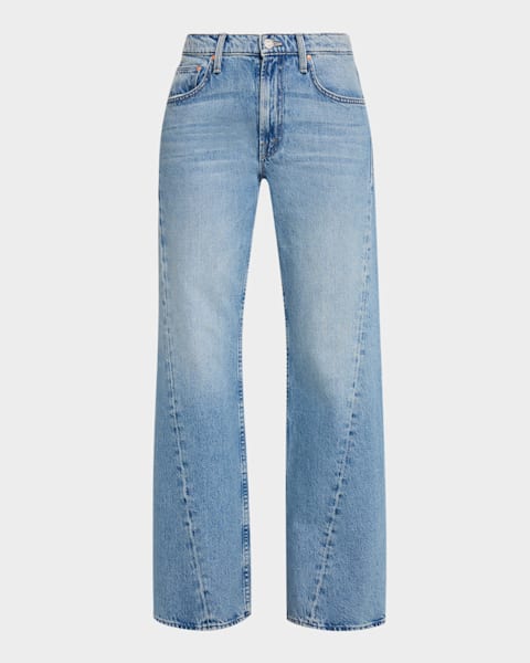 MOTHER The Hustler Ankle Fray Jeans | Neiman Marcus