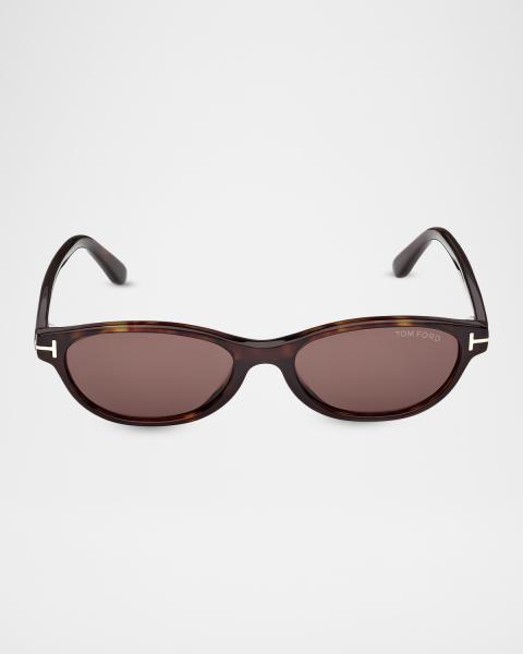TOM FORD Colette Metal-Frame Butterfly Sunglasses | Neiman 