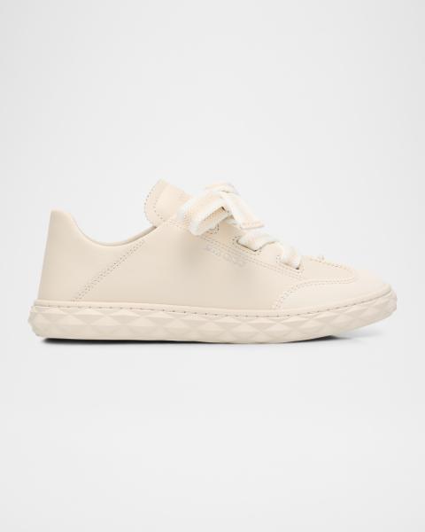 Jimmy Choo Diamond Flex Lightweight Leather Trainers with