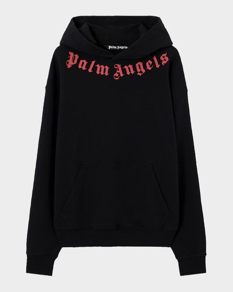 Prada Men's Technical Cotton and Re-Nylon Hoodie | Neiman Marcus