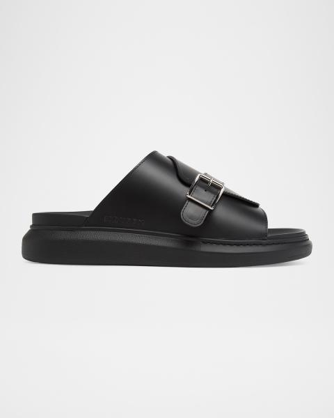 RL Purple Label Handwoven Leather Sandal Ralph Lauren Purple Label Handwoven Leather Sandal | Neiman  main image 3