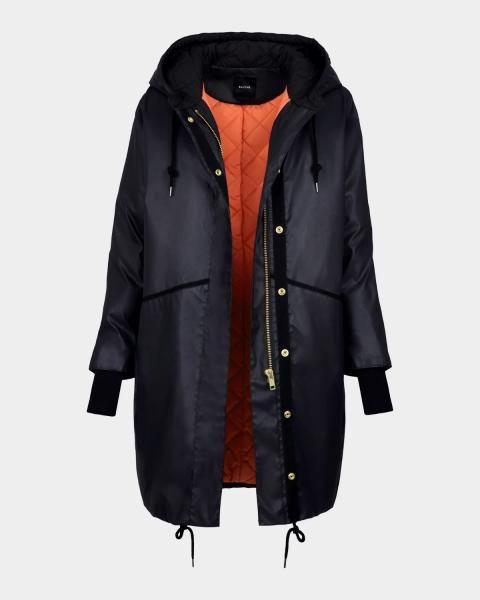 Akris punto Duffle Reversible Hooded Coat | Neiman Marcus