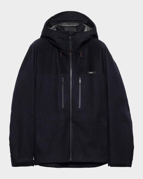 Prada Men's Re-Nylon Zip Jacket | Neiman Marcus