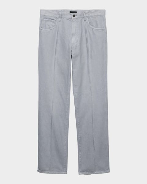 Prada Men's Five-Pocket Velvet Denim Jeans | Neiman Marcus