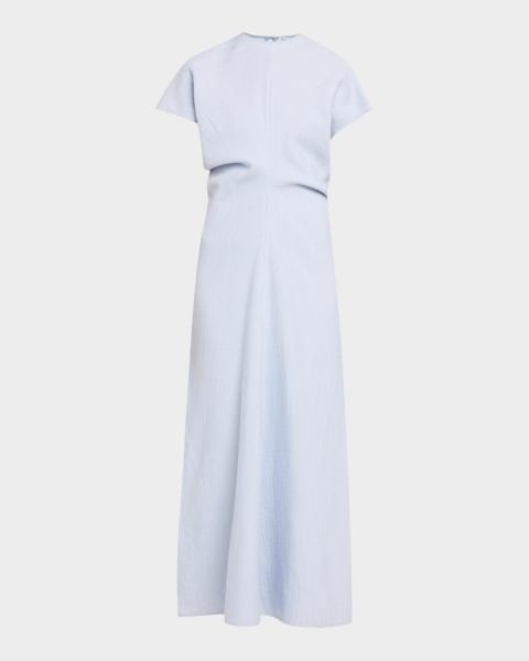 toteme twisted jersey dress Tie-Waist Ladies dresses