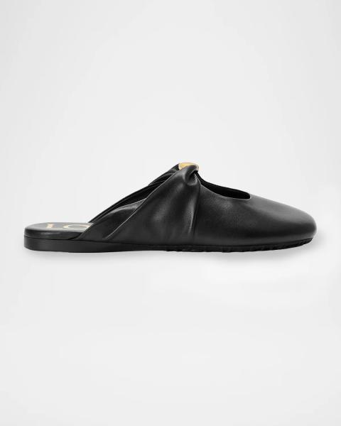 Prada Mesh Fabric Mules | Neiman Marcus