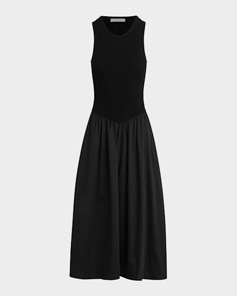 l'agence karma sequin sleeveless maxi dress L'AGENCE Women's Karma Sequin Maxi Dress - Black