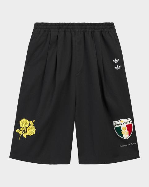  Originals × WILLY CHAVARRIA SHORT adidas x Willy Chavarria Men's Dazzle Shorts | Neiman Marcus