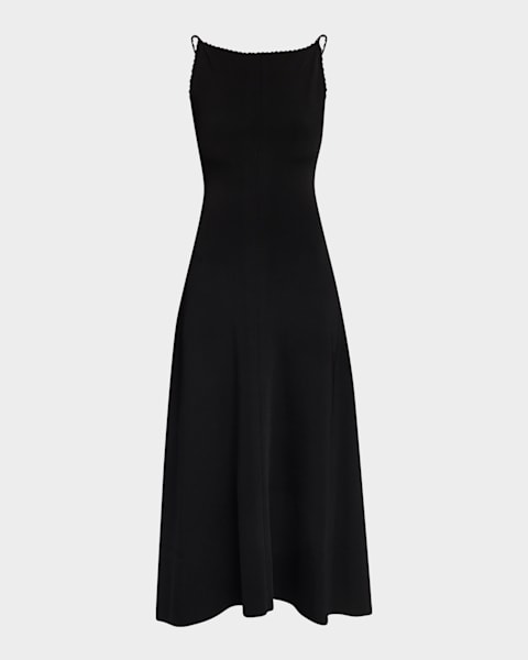 Theory Crepe Mermaid Dress | Neiman Marcus