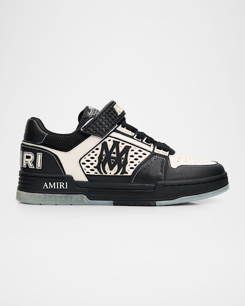 Amiri Men's Crystal Classic Leather Low-Top Sneakers | Neiman Marcus