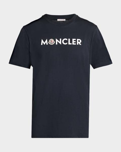 Moncler Men's Chest Logo Graphic T-Shirt | Neiman Marcus