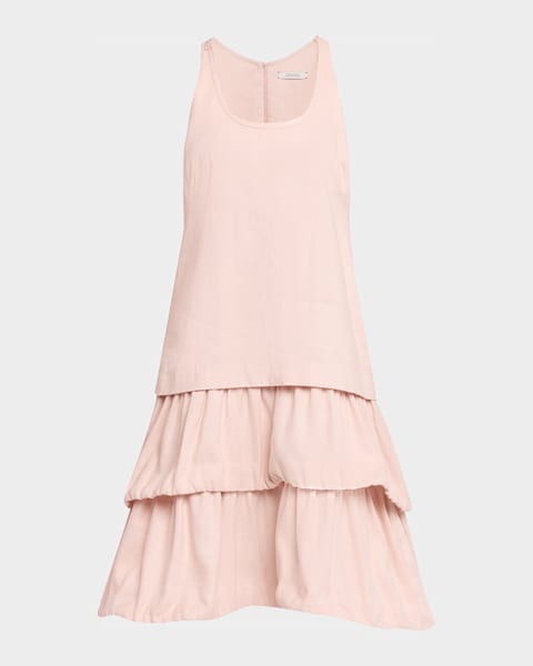 vince ribbed racerback dress Vince Rib Tank Dress