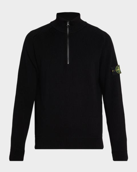 Dries Van Noten Men's Murton Wool Sweater | Neiman Marcus