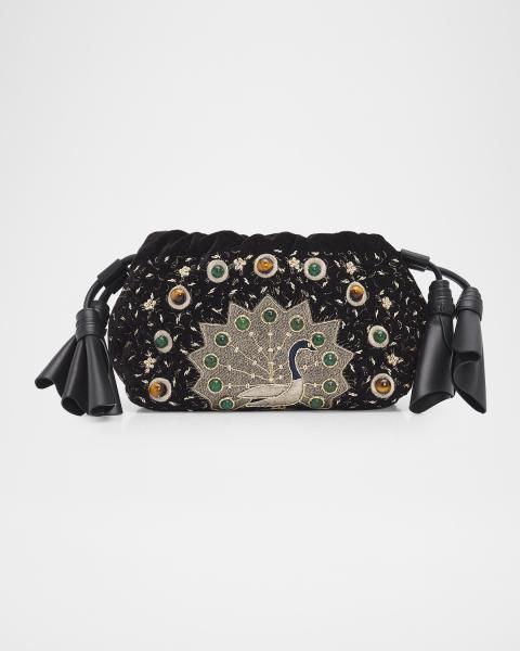 Zimmermann Cloud 91 Small Quilted Leather Clutch Bag | Neiman Marcus