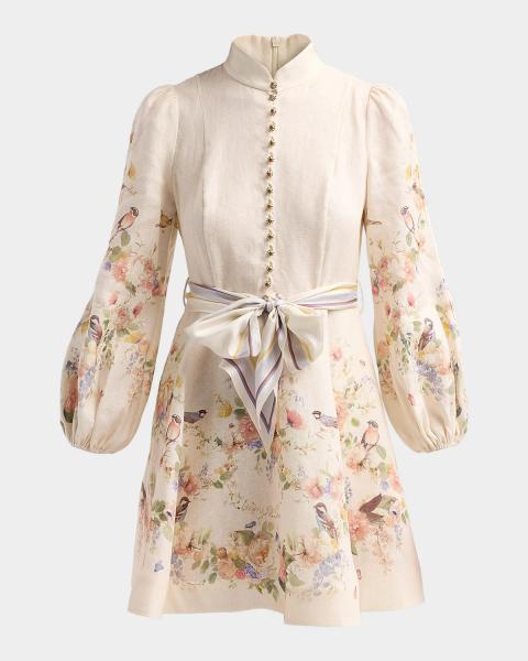 Zimmermann Rhiannon Crochet Mini Dress