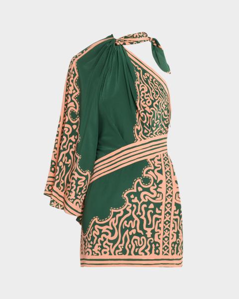 johanna ortiz ideal universe jacquard midi dress in gold Beloved midi