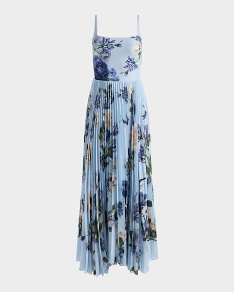 amina corset denim dress Amina Corset Denim Fit & Flare Minidress (Women)
