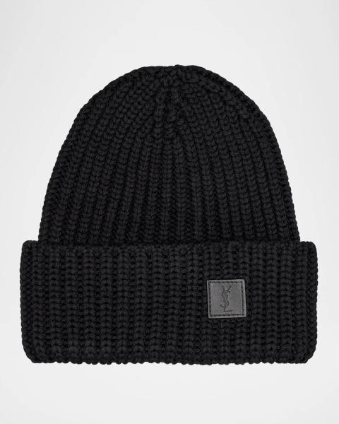 Moose Knuckles Men's Logo Icon Beanie | Neiman Marcus